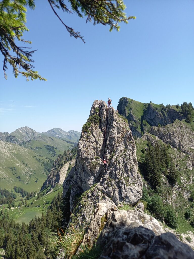 La cheminée...